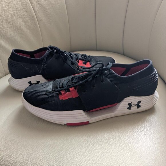 Under Armour 2.0 Men\'s Shoes Size 10.5 Red Black Athleisure Gym Training Kicks main image 7